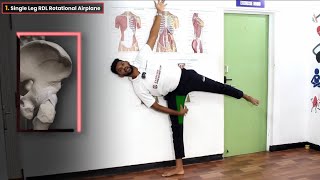 Advance hip mobility exercise to improve performance