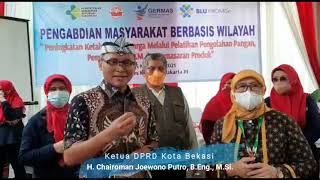 Pengabmas IBW bersama Ketua DPRD Kota Bekasi