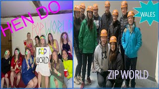 BEST FRIENDS HEN DO !  🐏Wales TRIP & Zip World 🌎