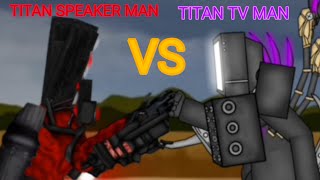 TITAN SPEAKER MAN VS TITAN TV MAN | DC2 ANIMATION | ALEXPLAY