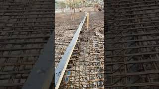 Placing aco channel formwork to reinforced slab