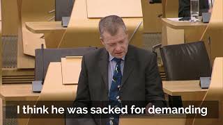 Graham Simpson MSP calls for Scottish Government to explain David Tydeman sacking