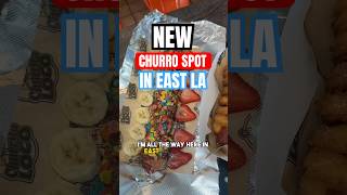 NEW CHURRO SPOT IN EAST LA - #mexicanfood #churro #eastla #shorts