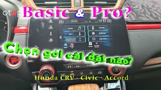 So sánh 2 gói Honda Hack: Basic và Pro khác nhau những gì?