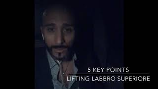 5 Key Points: Il Lifting del Labbro Superiore