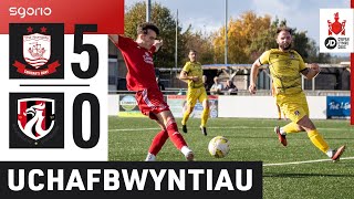 Uchafbwyntiau | Highlights: Cei Connah 5-0 Cegidfa | Cwpan Cymru JD Welsh Cup