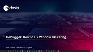 FAQ: Debugger: How to Fix Window Flickering