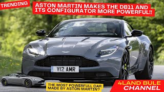 Aston Martin делает DB11 и его конфигуратор более мощными