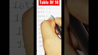 10 table trick | table trick of 10 | 10 ka table trick | #table #tables #short #ytshorts #shorts