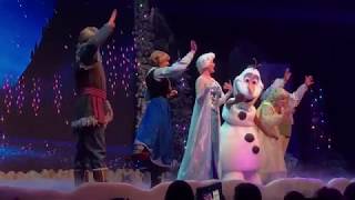 (2017) Frozen Sing-Along Celebration NEW Holiday Ending at Disney's Hollywood Studios