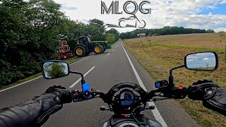 KAWASAKI VULCAN S 650 - BACHA NA TRAKTOR, PŘES POLE, PŘES LESY - MLOG