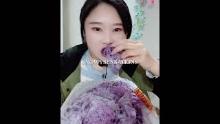 EATING FLAVOURED CRUNCHY ICE ONLY BITES #iceeating #iceeatingasmr #iceeatingonlybites #squeakyice