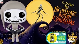 SDCC 2016 Exclusive: Nightmare Before Christmas - Pajama Jack Skellington Funko Pop! Review!