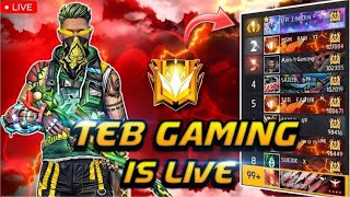 🔴Free Fire Live - Super Hard BR Rank Push - Road to Region is live