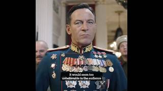 Why Jason Isaacs Wore Fewer Medals as Zhukov in The Death of Stalin - #shorts #short