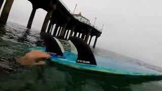 Manhattan Beach Pier Surfing, Toby Mac