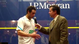 Ramy Ashour - Post Match On-Court Comments