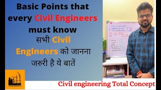 Important points of Civil Engineering.