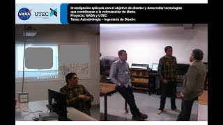 Conversarmos con Juan Carlos Chávez. Diseñador que trabaja en un proyecto en la NASA.