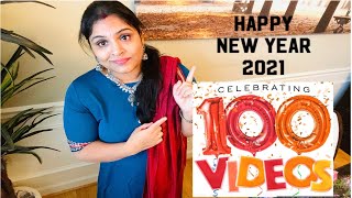 2021 New year and 100th Video Special||New year  Resolutions||Telugu Vlogs from USA