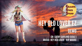 Hey Old Lover EZ - Line Dance Demo