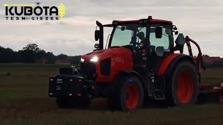 ✅🌾Siew poplonu🔥Oporowe prace po żniwne wraz z same f✅🔥Kubota M6-122 w akcji oraz Kubota M7060🔥🔥