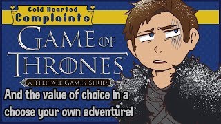 Telltale’s Game of Thrones, and the value of choice in a choose your own adventure - CHC