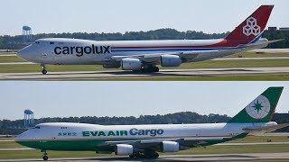 Atlanta Airport Plane Spotting Ep. 9 Pt. 2 of 2 - A Tale of Two 747s, and More!