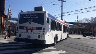 SEPTA Route K: 2004 New Flyer D40LF #5731 Pt 1/2