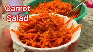 Korean Carrot Salad