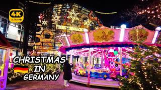 2024🎄Inside a German Mall (Converted Factory) During CHRISTMAS🎄4K WALKING TOUR🇩🇪