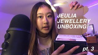 ASMR jeulia jewellery unboxing pt.3