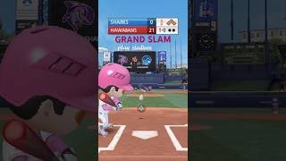 GRAND SLAM in Baseball 9! #shorts #sports #fyp #baseball #videogames