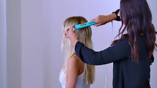 How To: Moroccanoil Professional Flat Iron Technique