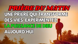 PUISSANTE POUR COMMENCER LA JOURNÉE | BÉNÉDICTIONS ET PAIX DIVINE !