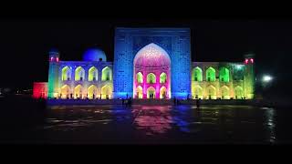 UZBEKISTAN Tourist places/Best places to visit in Uzbekistan/Samarkand-Registan square