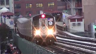 MTA Subways - Kawasaki R160B #8812 on the (N) at 36th Avenue (2016 Video)