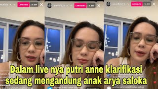 Sedang berlangsung...badannya gendutan putri anne klarifikasi jika dirinya mengandung arya saloka