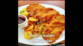 National Wiener Schnitzel Day.

On September 9th, celebrate a traditional Austrian dish with Nationa