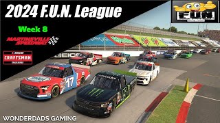 2024 iRacing F.U.N League Martinsville week 8