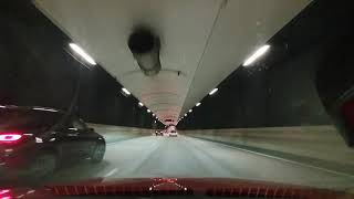 Driving underground Gullmarsplan tunnel | Arsta 226 - Huddinge E20 | Sweden | Stockholm | Dashcam |