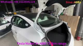 Tesla Model 3+ AWD 713km range 100% new car, 0 km mileage, for clearing out stock in lowest price.