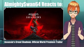 AlmightySwan Reaction to Assassin's Creed Shadows: Official World Premiere Trailer