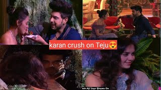 karan Kundra Crush on Tejaswi |Tejran Vm | Tejaswi and karan kundra |Tejran |Teju and karan