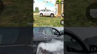 Real Vs Game Fortuner Indian Car Simulator #fortuner #trending #burnout #toyota