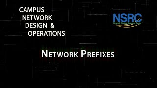 Network Prefixes