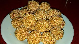 Til ke Laddu |  तिल गुड़ के लड्डू | Easy Til Gud Laddu | Makar Sankranti Special | Tilkut recipe