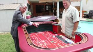 Alan Mendelson and Big Jeff's Craps Tables