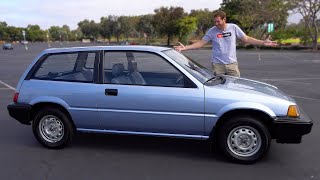 Этот удивительный Honda Civic 1986  года, это простейший транспорт сорокалетней давности