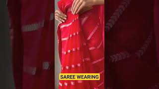 Best Saree Wearing - #shorts #fashion #makeup #style #saree #sareedraping #sareedraping